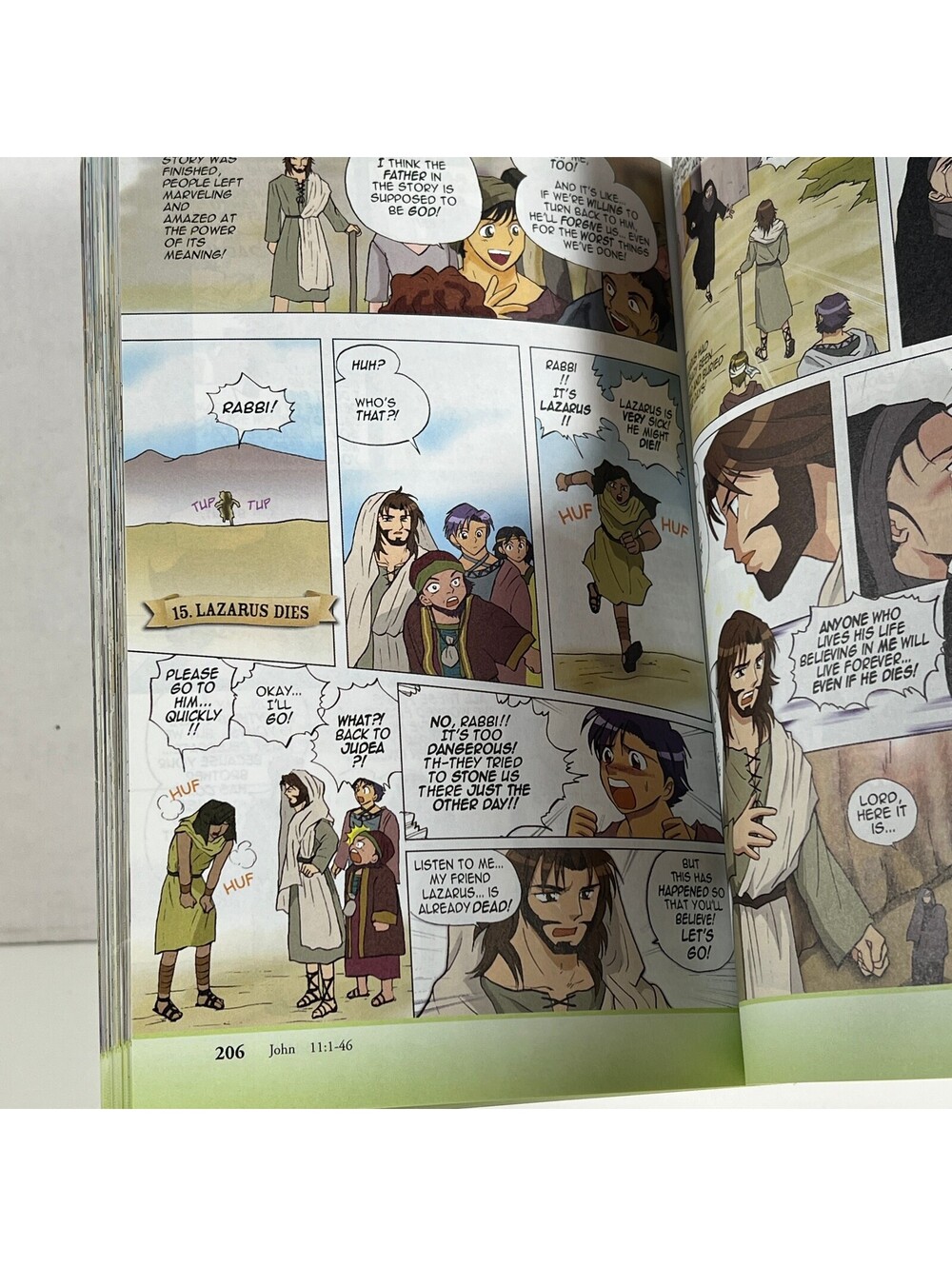 Manga Messiah Graphic Novel - Adapted from Ancient Texts, Illustrated Bible - Picture 3 of 3